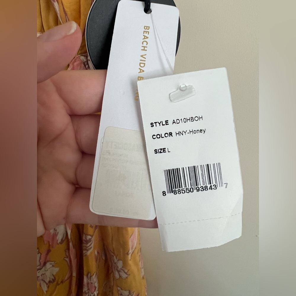 Amuse Society Front Tie Dress, size Large - Picture 5 of 5